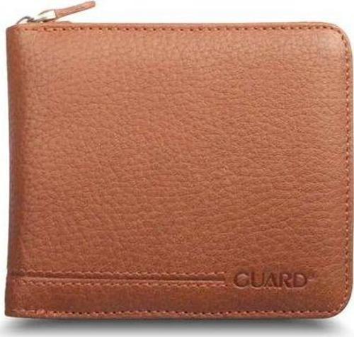 Retro Fermuarlı Hakiki Deri Erkek Taba Cüzdan P859