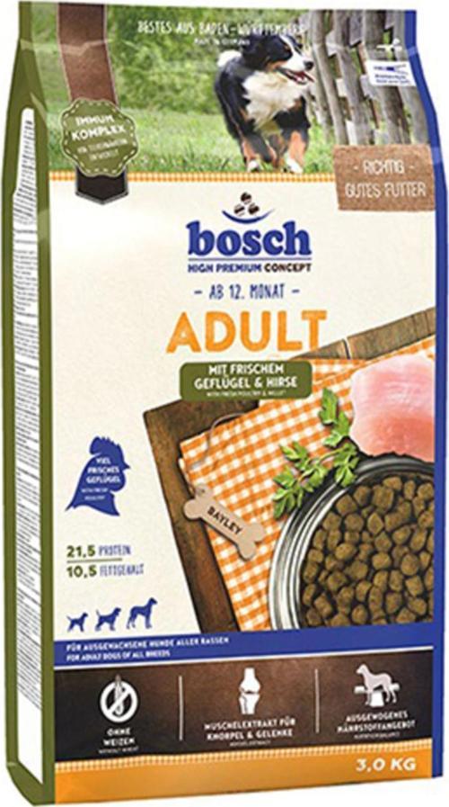 Adult Poultry&Millet Taze Kanatlı Etli Yetişkin Köpek Mamasi 3 KG