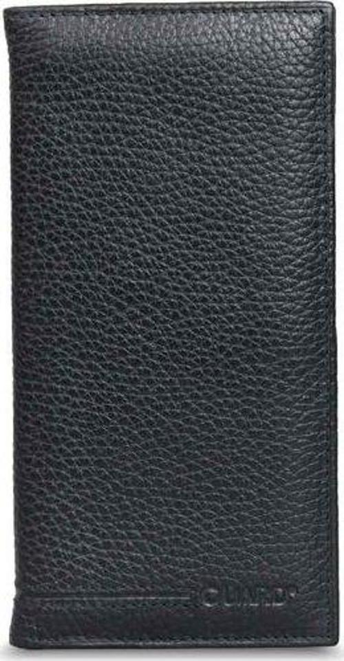 Fermuarsız Siyah Portföy El Cüzdanı Hakiki Deri P3010