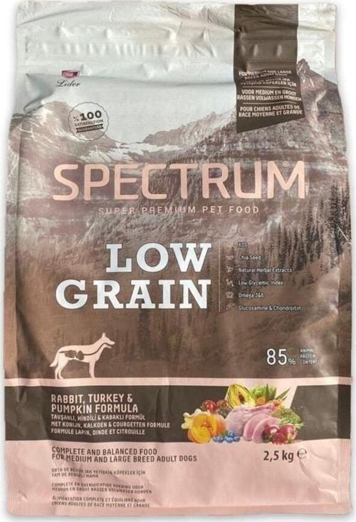 Low Grain Ml Breed Tavşan&hindi&balkabaklı Orta Irk Yetişkin Köpek Maması 2,5 Kg