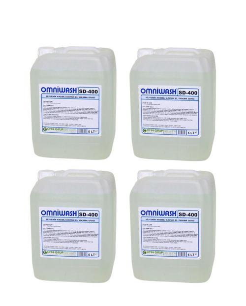 SD-400 5000ml Hijyenik Köpük Sıvı El Sabunu 4 Adet