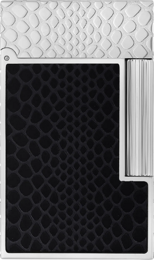 Ligne 2 Guilloche Under Lacquer Çift Soft Alev Puro Çakmağı C16079