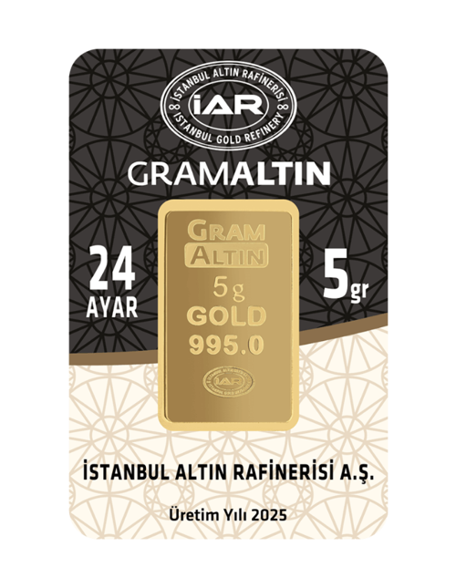 5 GRAM 24 AYAR İAR GRAMALTIN