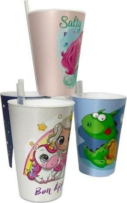 Life Pipetli Bardak Plastik 400Ml - 3 adet