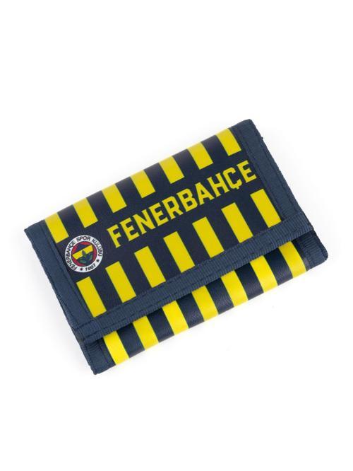 Fenerbahçe Efsane Çubuklu Suni Deri Cüzdan Lisanslı
