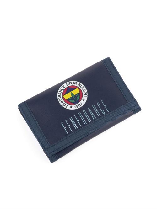 Fenerbahçe Arma Desenli Fenerbahçe Yazılı Suni Deri Cüzdan Lisanslı