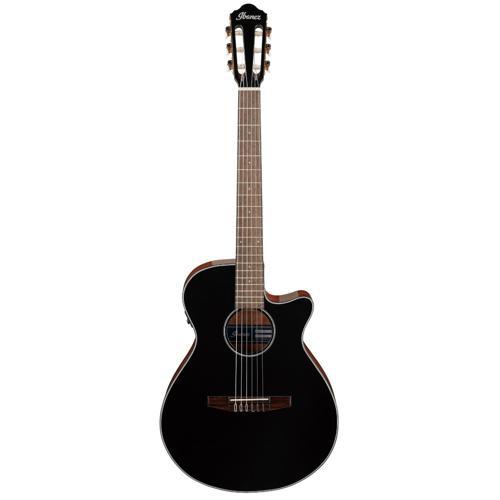 ibanez AEG50N-BKH Elektro Klasik Gitar - Black High Gloss 