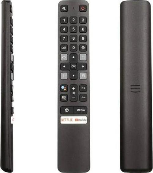 Weko Tcl RM-L1673 V2 Netflix - Prime Video - Tcl Chanel - Youtube Tuşlu Ses Komutsuz LCD LED