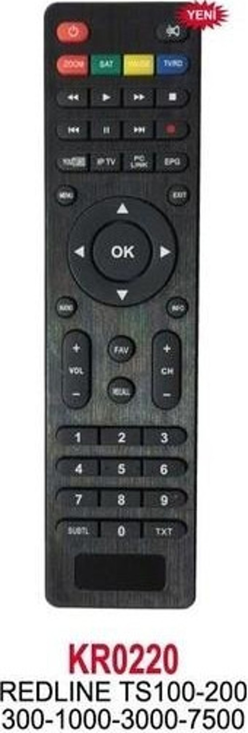 Rebera Mini Hd Uydu Alıcı Kumandası