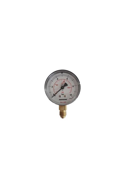 Banyo Tesisatı 0-10 Bar Manometre 63Mm 1/4"