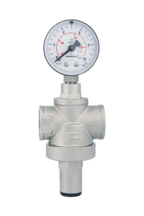 Banyo Tesisatı 3/4" Manometreli Basınç Düşürücü