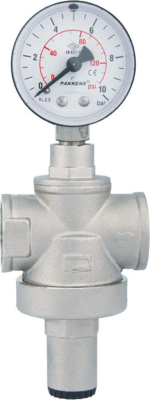 Banyo Tesisatı 3/4" Manometreli Basınç Düşürücü