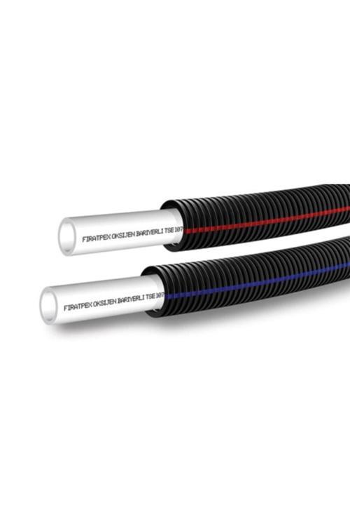 Banyo Tesisatı Kılıflı Pe-Rt Pex Boru 100 M. Mavi