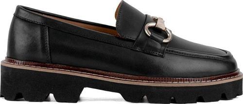 Elit Rchm313 Kadın Hakik Deri Casual Ayakkabı Siyah