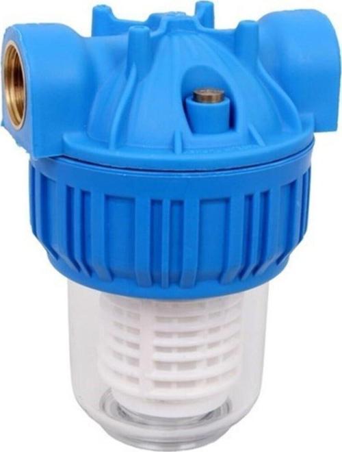 Su Arıtma Cihazı Aquafer 5 Inç Tombul Yıkanabilir Su Arıtma Filtresi (1 Inç Girişli)