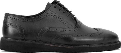 Elit Msb03C Erkek Hakiki Deri Casual Ayakkabı Siyah