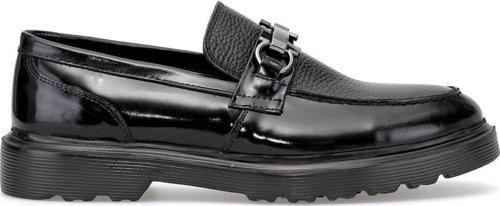 Elit Btant01 Erkek Hakiki Deri Casual Ayakkabı Siyah