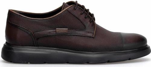 Elit Btrg1329 Erkek Hakiki Deri Casual Ayakkabı Kahverengi