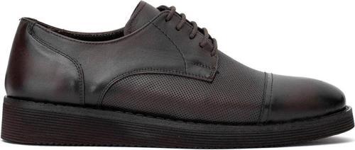 Elit Sltnd9005C Erkek Hakiki Deri Casual Ayakkabı Kahverengi