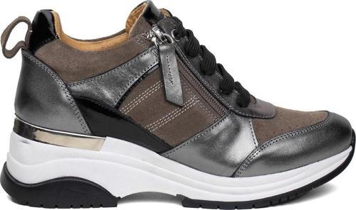 D24Ka-345 Kadın Hakiki Deri Günlük Ayakkabı Vizon