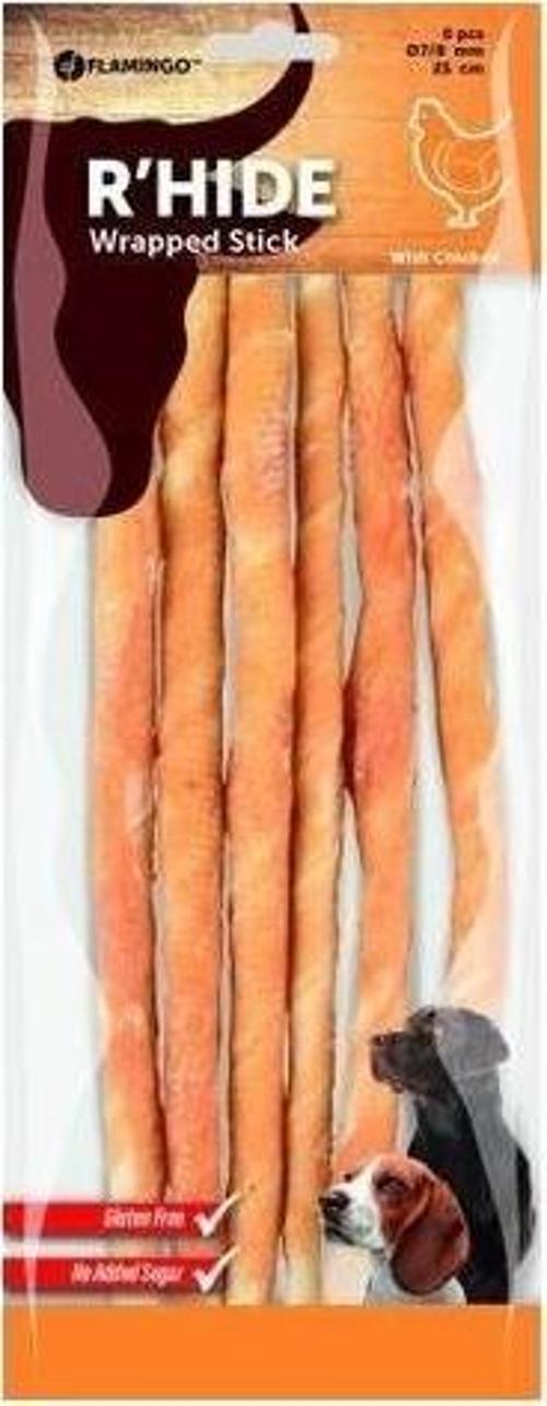 Rhide Tavuk Sargılı Köpek Ödül Çubuğu  25cm 130gr