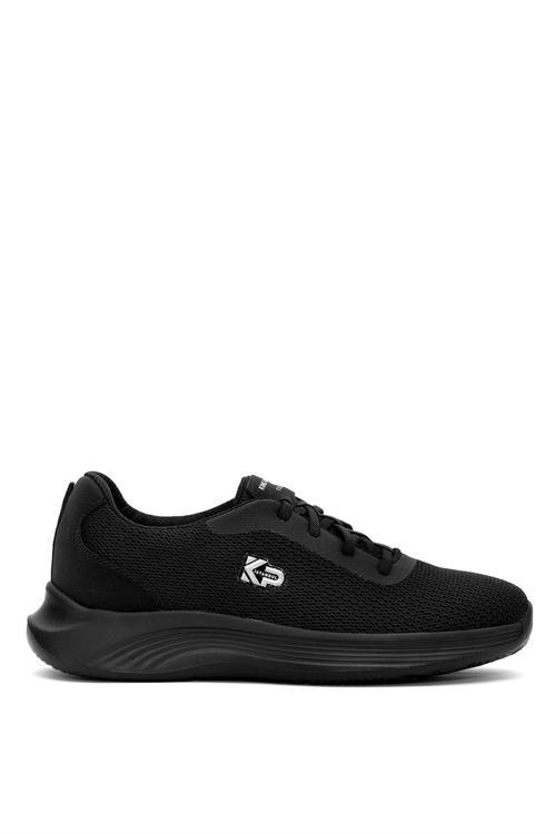 King Paolo H1249 Palmer Krakers Erkek Memory Foam Klasik Sneaker Siyah