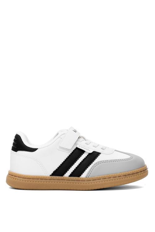 101972857 5P Mavner Pu F 5Fx Filet Erkek Klasik Sneaker Beyaz - Siyah