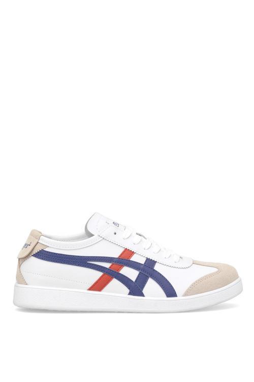 E-3172 Erkek Casual Klasik Sneaker Beyaz - Mavi