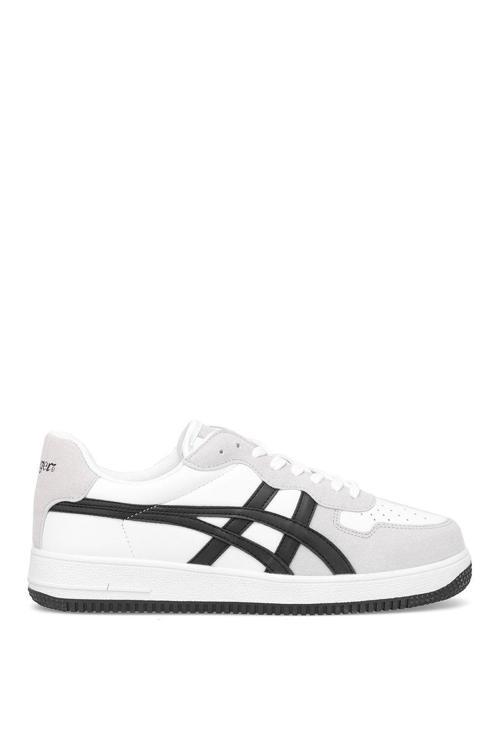 E-3085 Garson Casual Klasik Sneaker Beyaz - Siyah