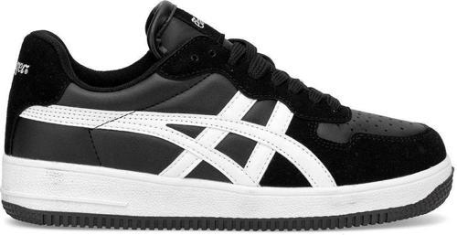 E-3086 Erkek Casual Klasik Sneaker Siyah - Beyaz