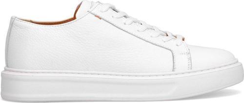 152-17494 Erkek Hakiki Deri Klasik Sneaker Beyaz