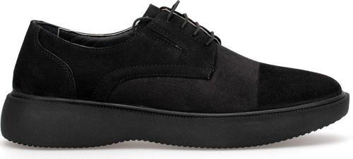 Elit Slgld620N Erkek Hakiki Deri Casual Ayakkabı Siyah