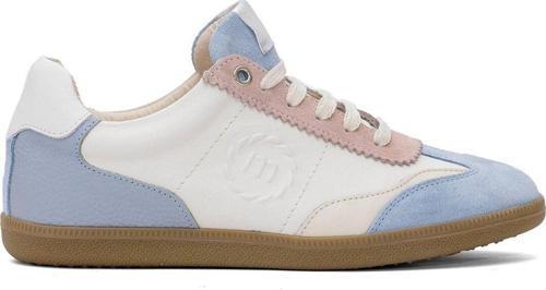 D25Ya-550 Kadın Hakiki Deri Klasik Sneaker Mavi