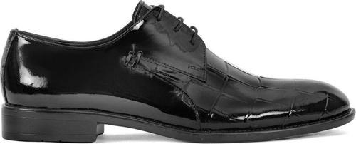 Elit Msb05R Erkek Hakiki Deri Klasik Ayakkabı Siyah