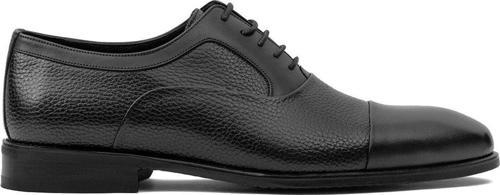 Y4005 Erkek Hakiki Deri Klasik Ayakkabı Siyah