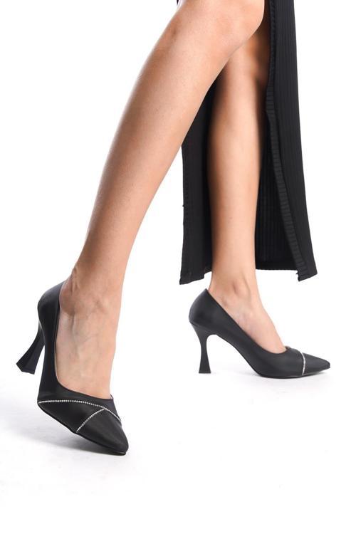 Elit Mst2038V Kadın Stiletto Siyah