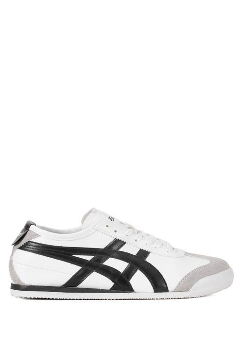 E-2054 Erkek Casual Klasik Sneaker Beyaz - Siyah
