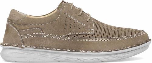 Elit Erlsn2627N Erkek Hakiki Deri Ortopedik Casual Ayakkabı Kum Rengi