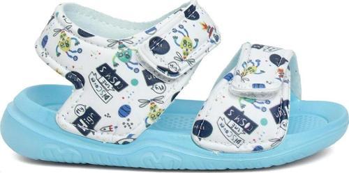 Elit Sy016 Patik Erkek Çocuk Düz Sandalet Mavi