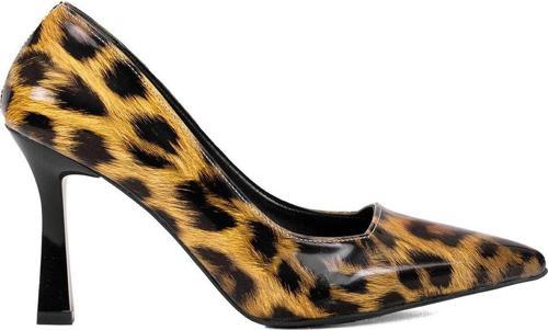 Elit Mst1383R Kadın Stiletto Leopar
