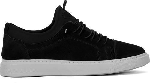 Elit Gmz818N Erkek Hakiki Deri Ortopedik Casual Ayakkabı Siyah