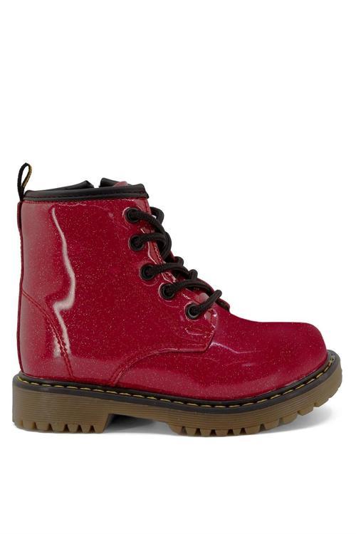 Pepino Pk23-705 Patik Kız Çocuk Klasik Bot Kırmızı