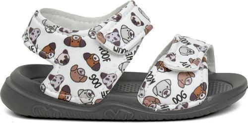 Elit Sy016 Patik Erkek Çocuk Düz Sandalet Füme