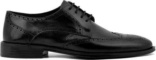 Elit Gtsk1160 Erkek Hakiki Deri Klasik Ayakkabı Siyah