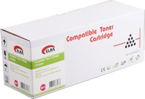 Basic Hp CF403A Kırmızı Muadil Toner 201A M227-M252