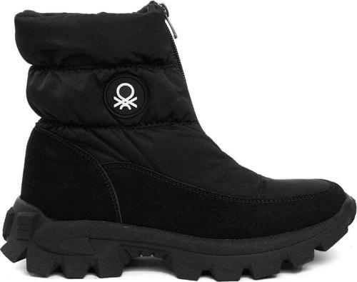 Bn-50107 Kadın Düz Bot Siyah