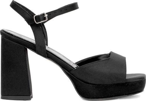 25By130.1008-1 Kadın Platform Ayakkabı Siyah