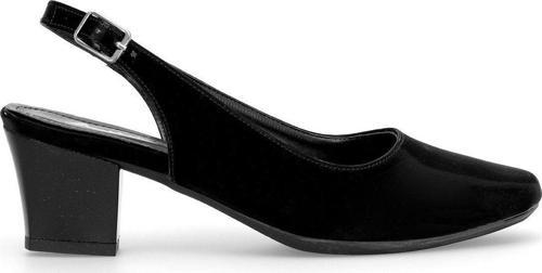 Elit Mst702T Kadın Klasik Topuklu Ayakkabı Siyah