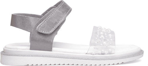 Elit Şa-P-036-25Y Patik Kız Çocuk Düz Sandalet Gümüş