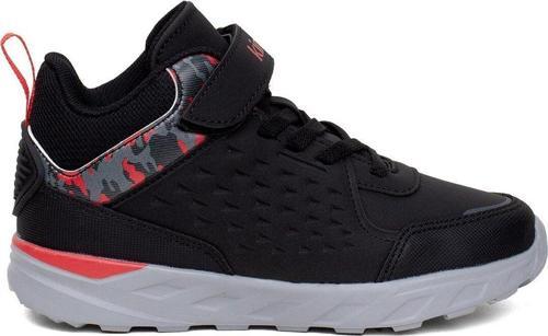 101814022 4W Tratto Hi F 4Pr Filet Erkek Çocuk Outdoor Hi Ayakkabı Siyah - Kırmızı